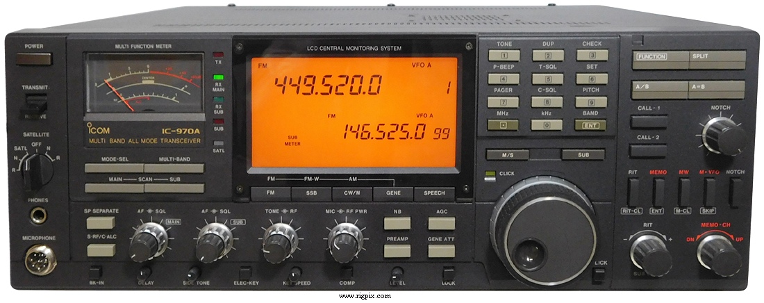A picture of Icom IC-970A