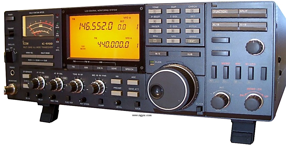 A picture of Icom IC-970D