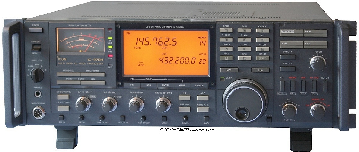 A picture of Icom IC-970H