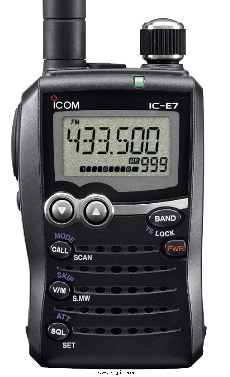 A picture of Icom IC-E7