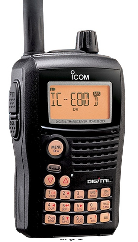 A picture of Icom IC-E80D