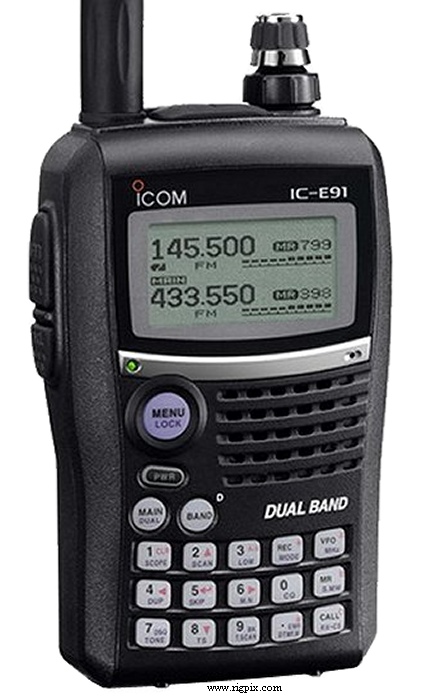 A picture of Icom IC-E91