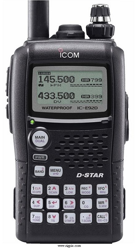 A picture of Icom IC-E92D