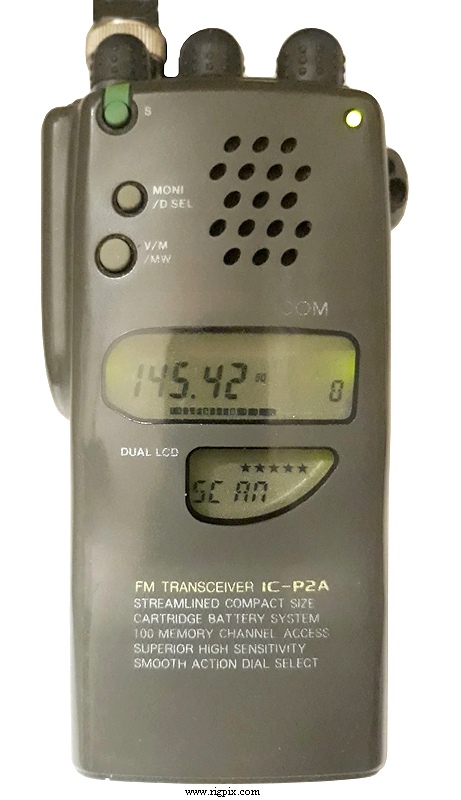A picture of Icom IC-P2A