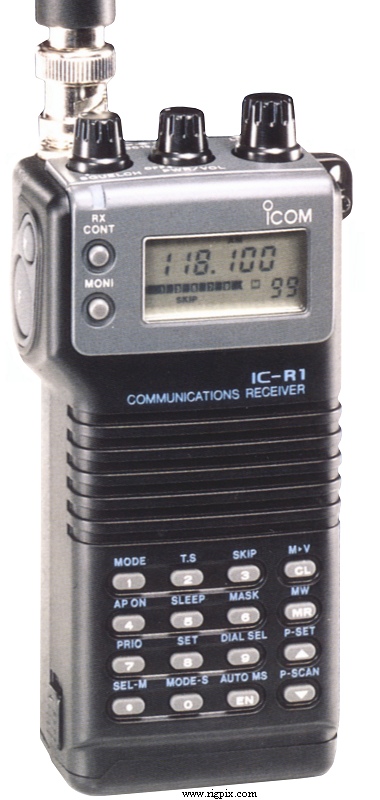 A picture of Icom IC-R1