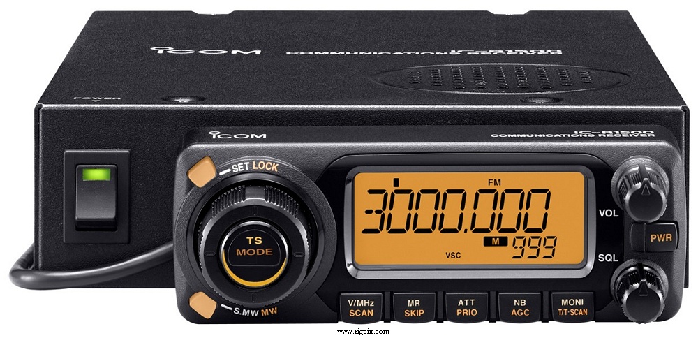 A picture of Icom IC-R1500
