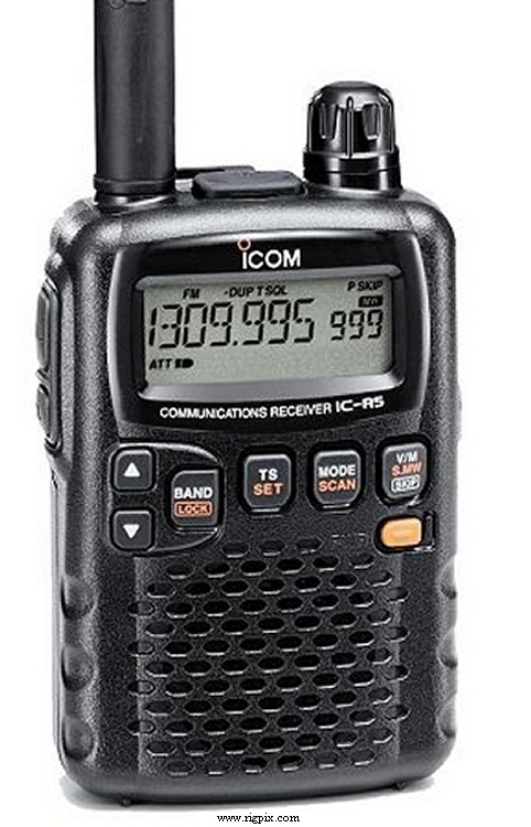 A picture of Icom IC-R5