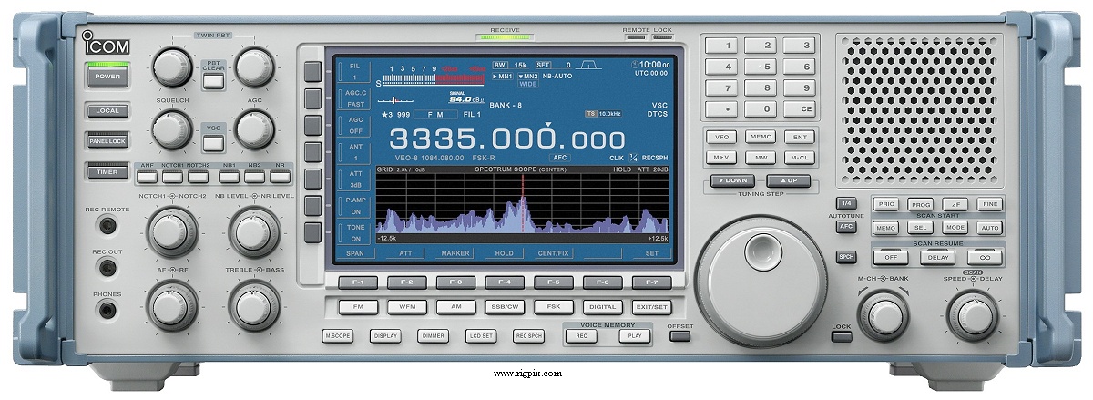 A picture of Icom IC-R9500