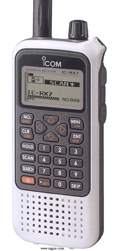 A picture of Icom IC-RX7