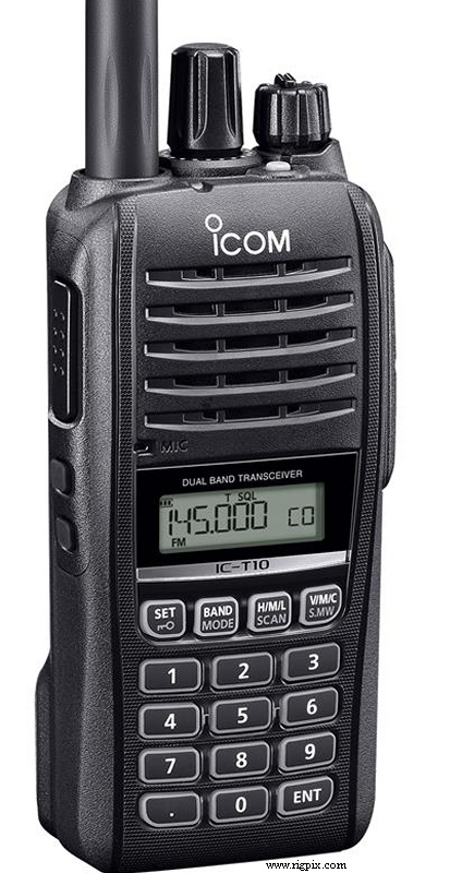 A picture of Icom IC-T10
