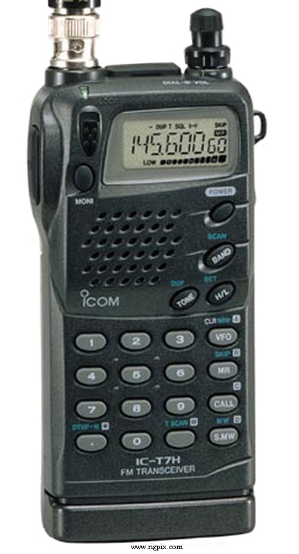A picture of Icom IC-T7H