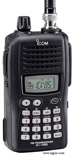 A picture of Icom IC-V85