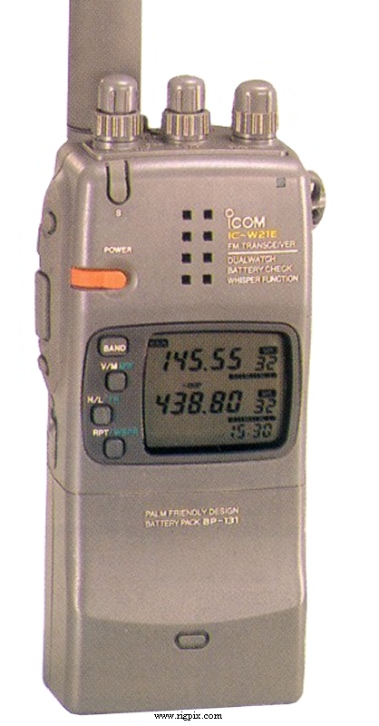 A picture of Icom IC-W21E