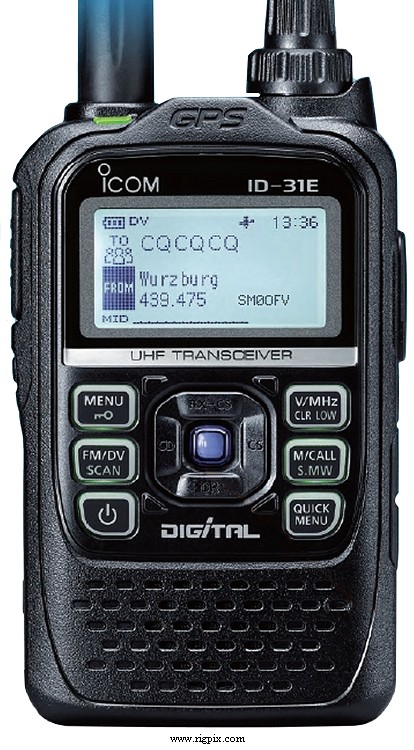 A picture of Icom ID-31E