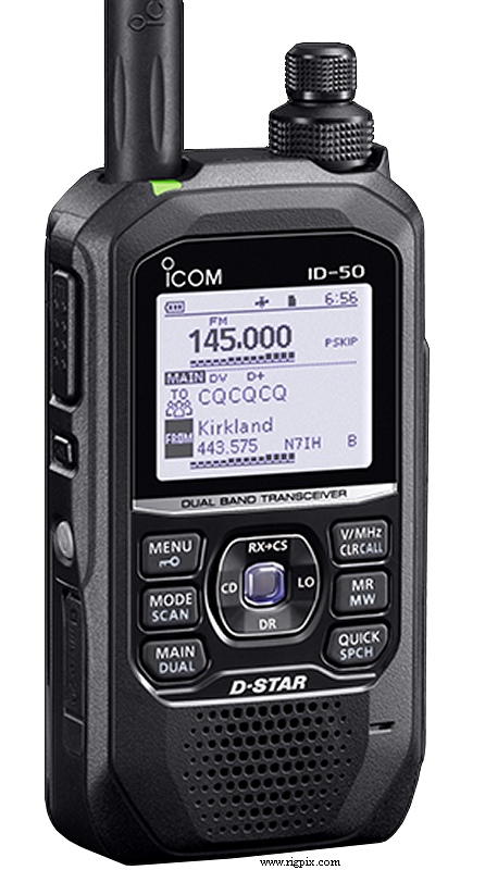 A picture of Icom ID-50E