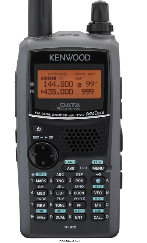 A picture of Kenwood TH-D72E