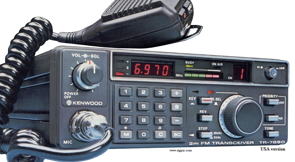 A picture of Kenwood TR-7850 (USA version)