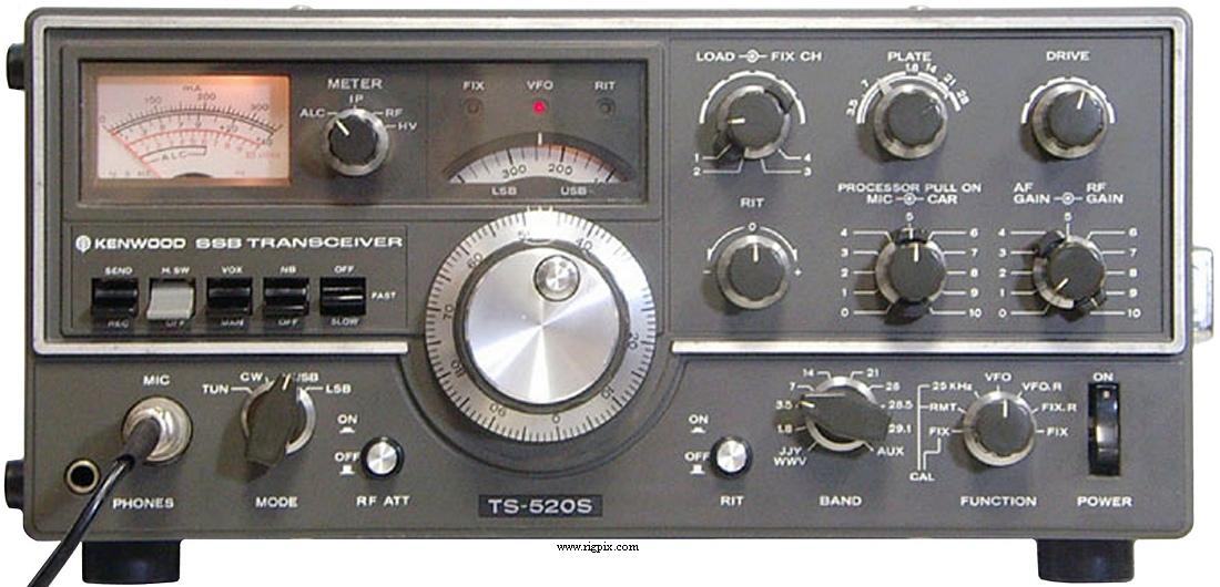 A picture of Kenwood TS-520S