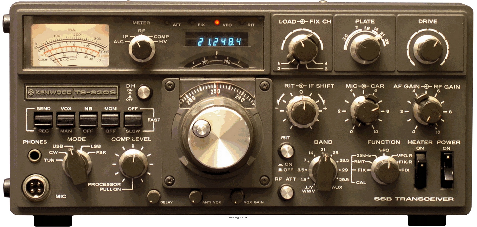 RigPix Database - Kenwood/Trio - TS-820S