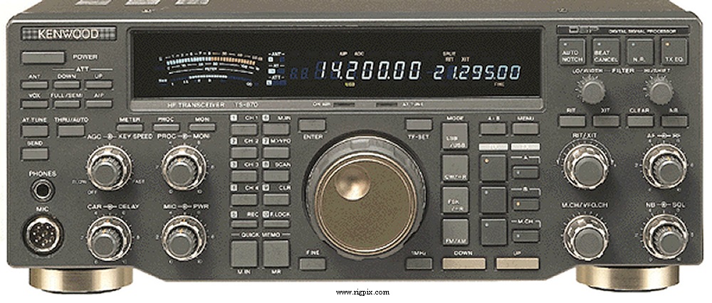 A picture of Kenwood TS-870S