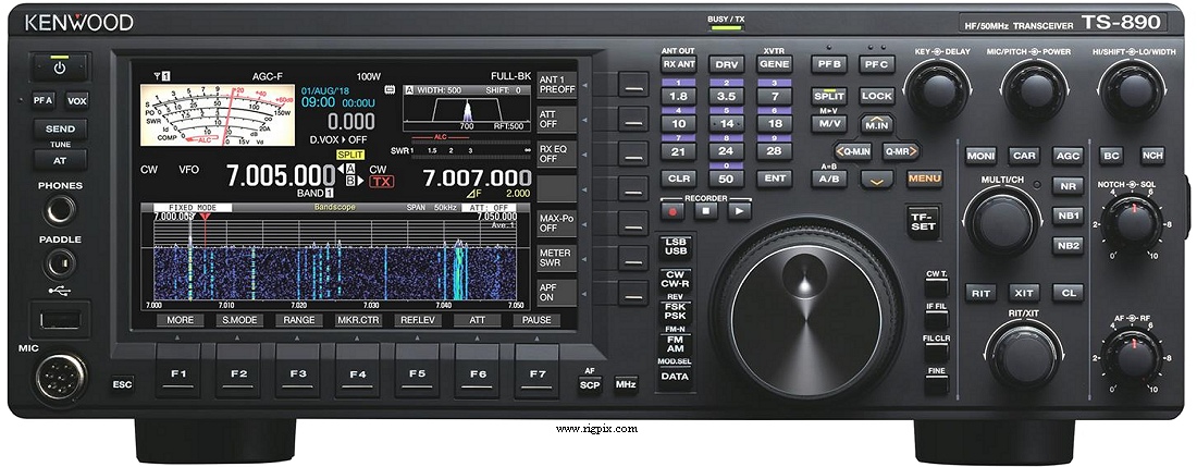 A picture of Kenwood TS-890S