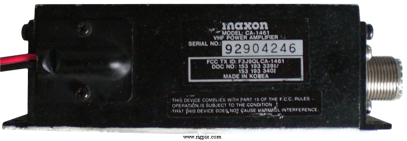 A picture of Maxon CA-1461