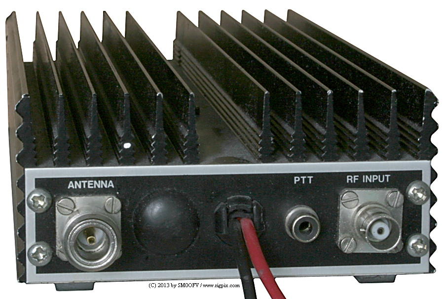 A rear picture of Microwave Modules MML 432/50 (Older version)