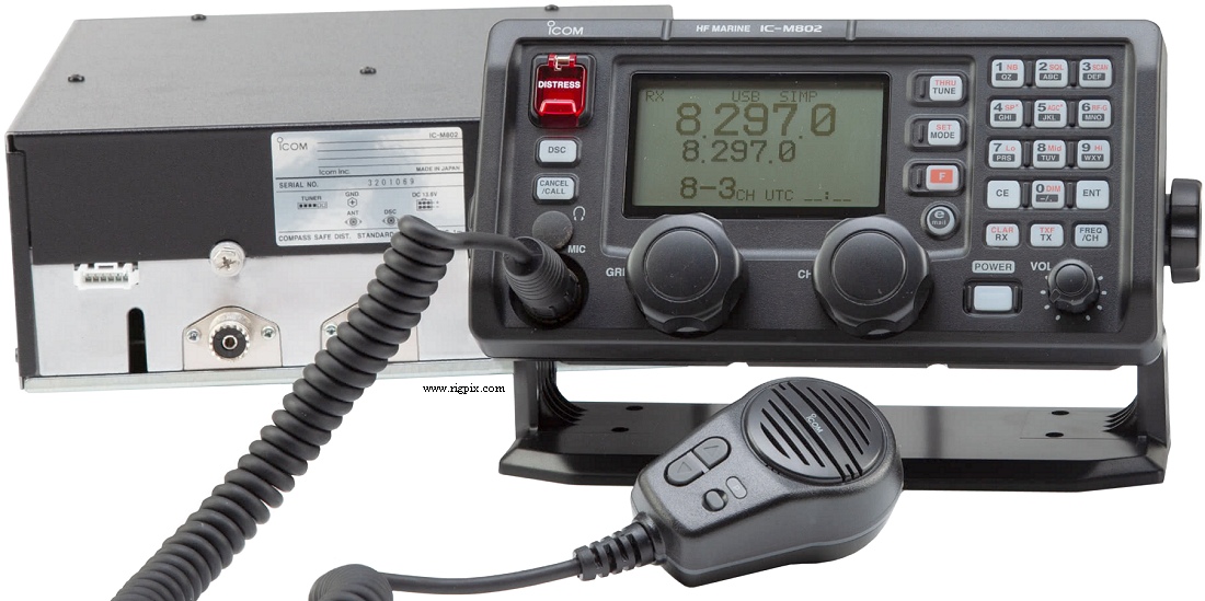 A picture of Icom IC-M802