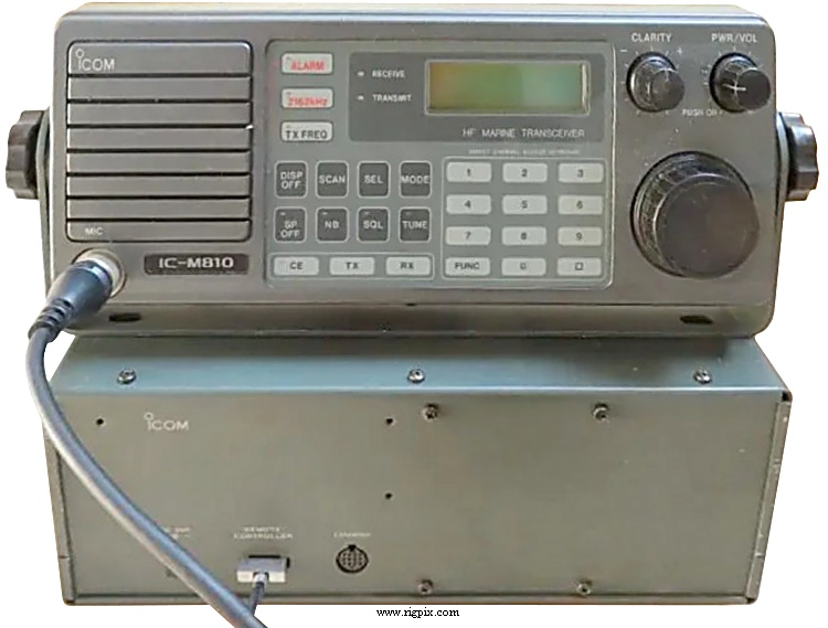 A picture of Icom IC-M810