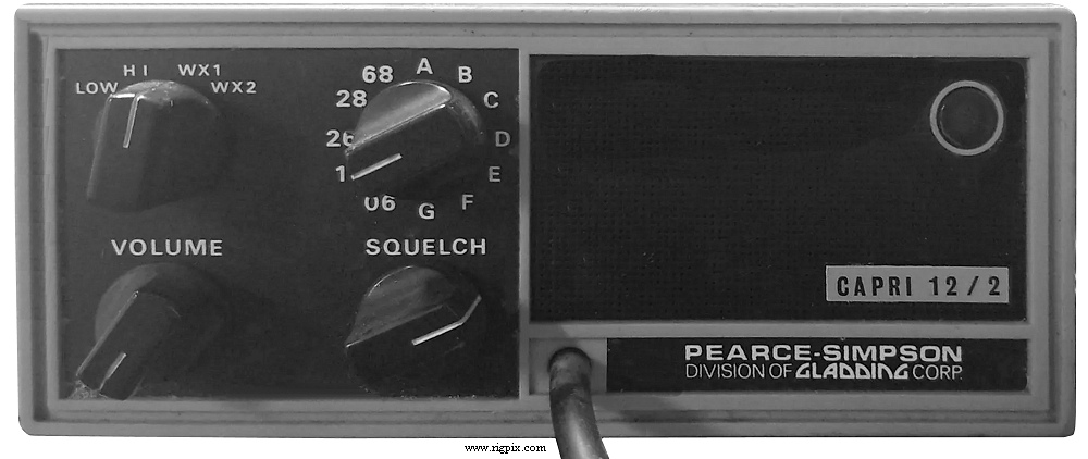 A picture of Pearce-Simpson Capri 12/2 (By Gladding Corporation)