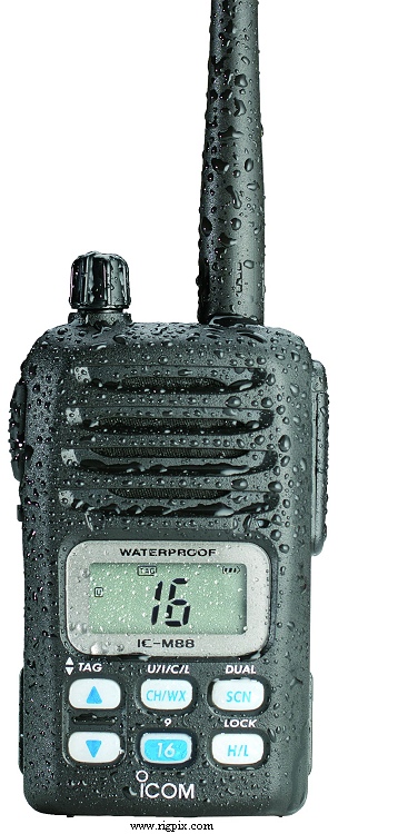A picture of Icom IC-M88