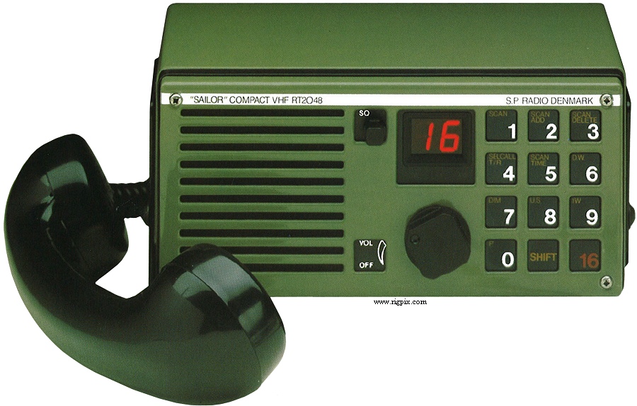 A picture of Sailor RT-2048 (By S.P. Radio A/S)
