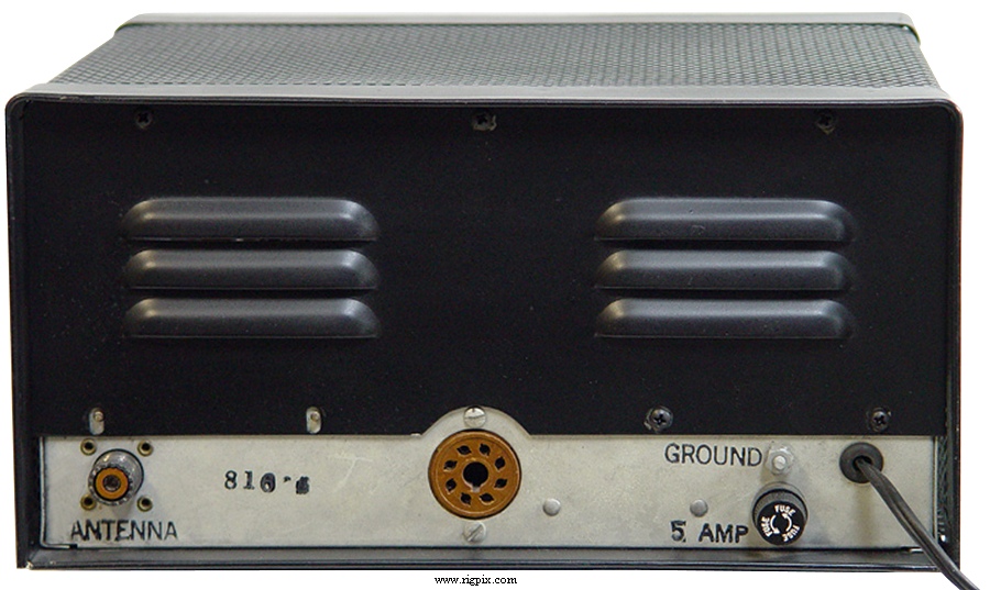 A rear picture of Ameco TX-62