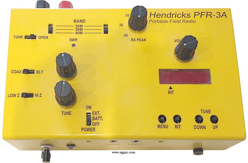 A picture of Hendricks PFR-3A