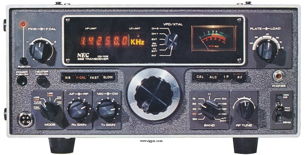 RigPix Database - Other ham radios - NEC CQ-110E