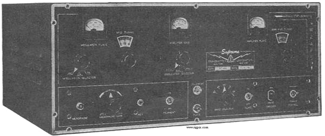 A picture of Supreme AF-100 (By Supreme Transmitter Corporation. New York)