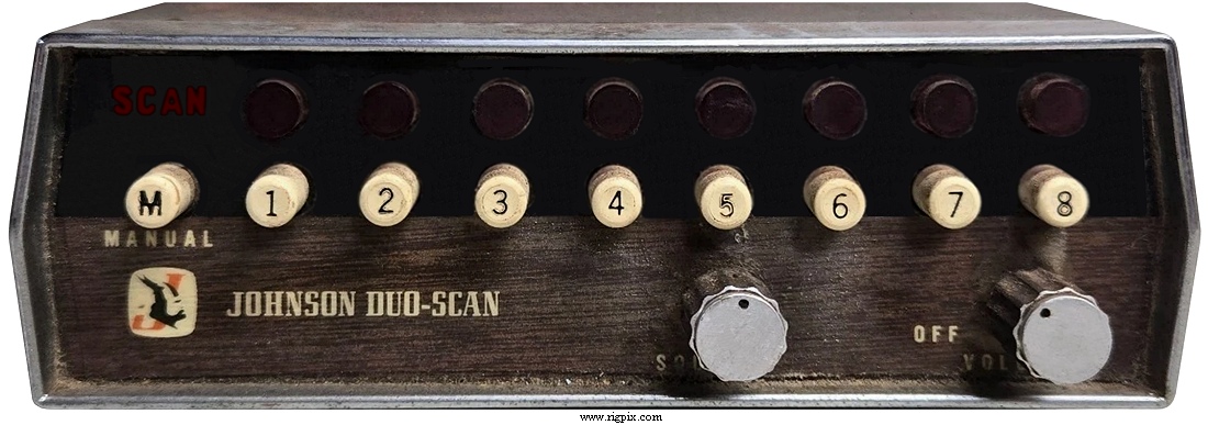 A picture of Johnson 241-0390-030 ''Duo-Scan Hi/Lo'' (By E.F. Johnson Co.)