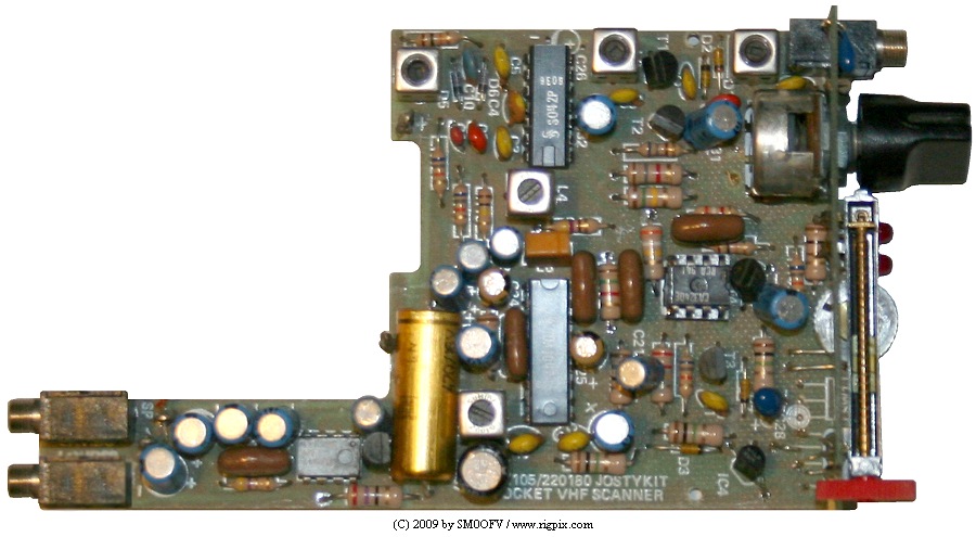 A picture of Josty Kit JK105 PCB