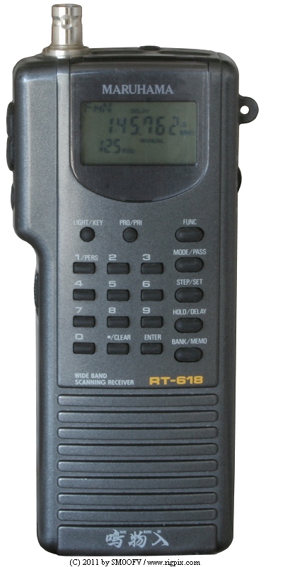 RigPix Database - Other RX & scanners - Maruhama RT-618