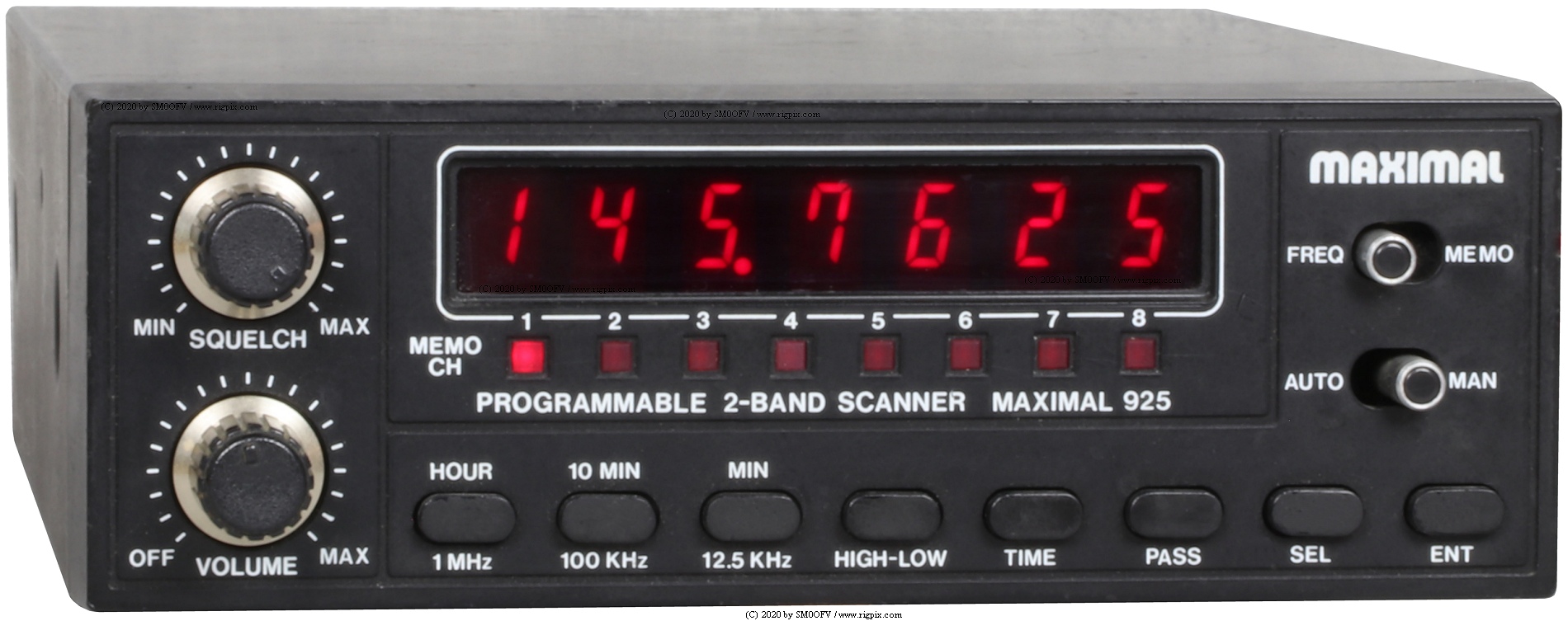 RigPix Database - Other receiver & scanner brands - Maximal 925