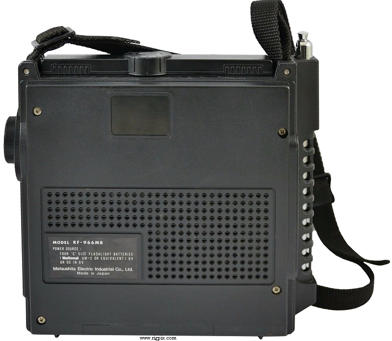 A rear picture of National Panasonic GX-400M (RF-966MB)
