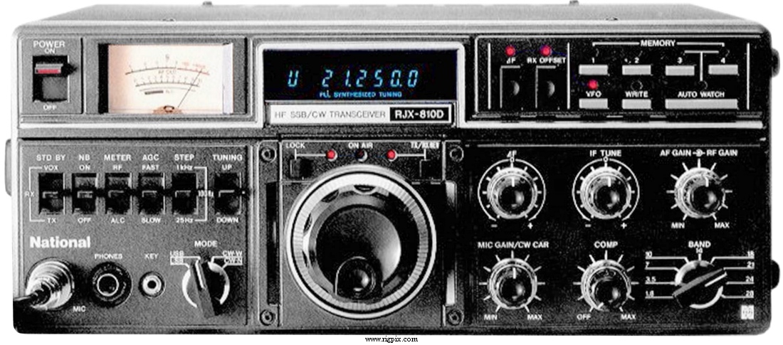 RigPix Database - National/Panasonic - RJX-810D