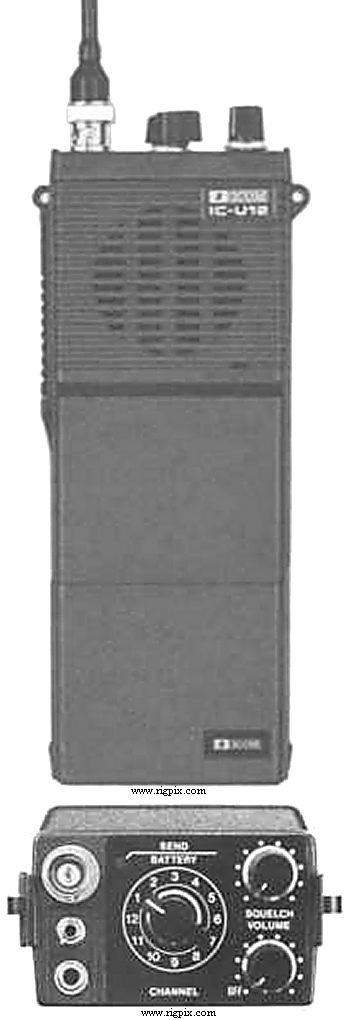 A picture of Icom IC-U12