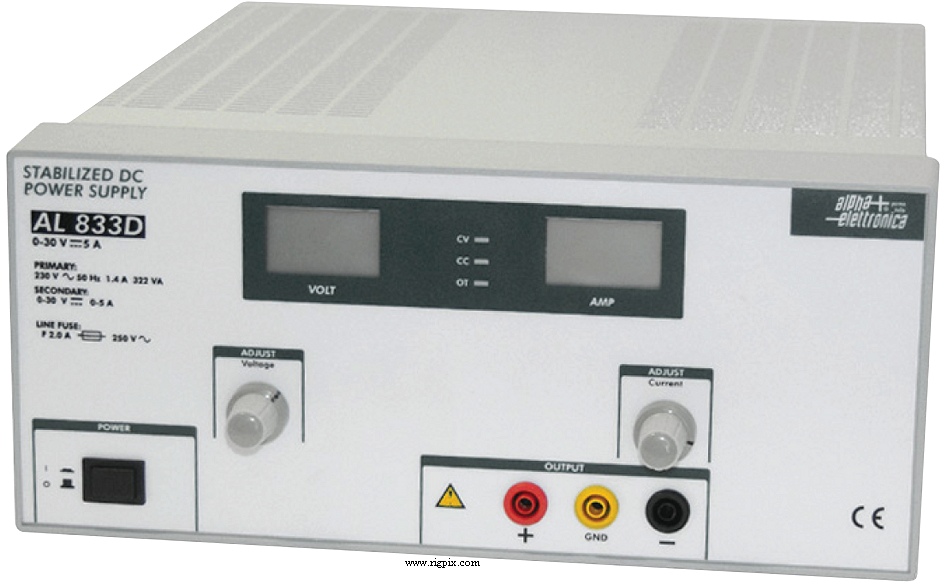 A picture of Alpha Elettronica AL 833D