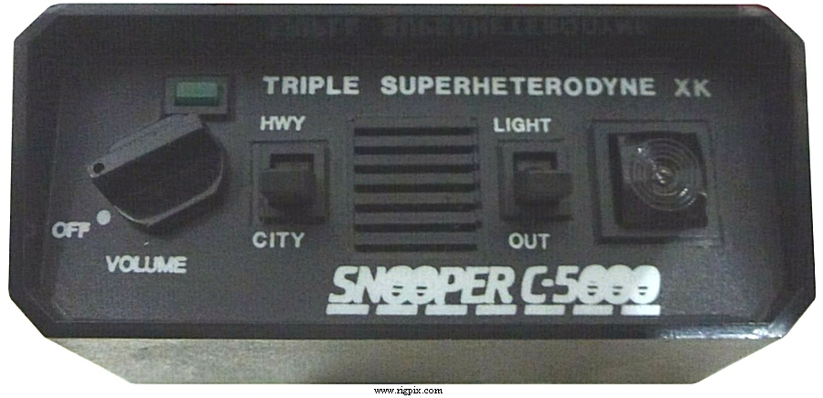 A picture of Autotronics Snooper C-5000 remote panel