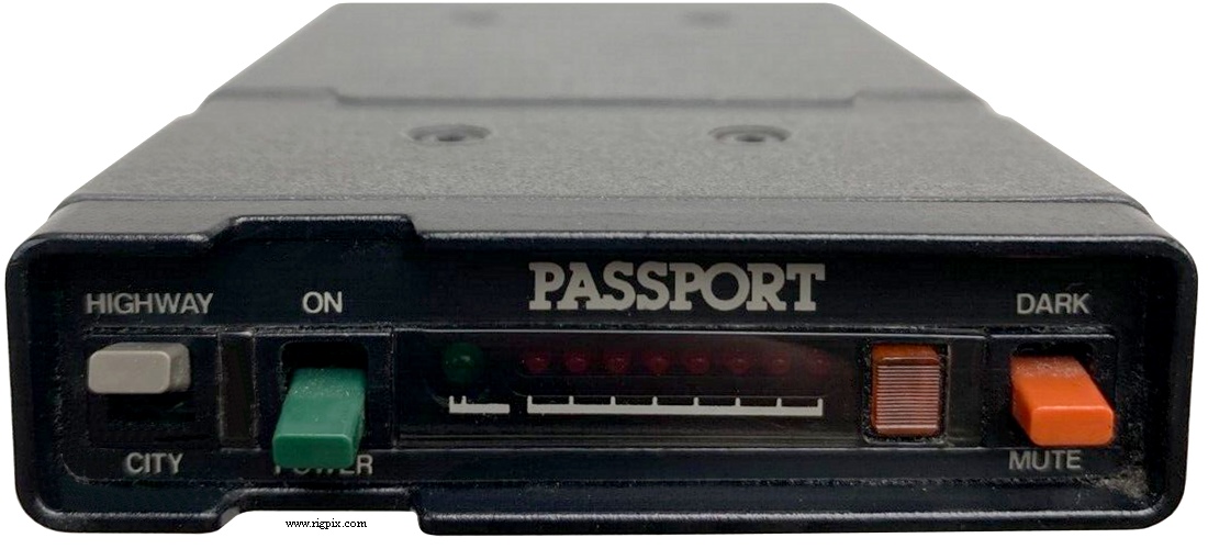 A picture of Passport (The original by Cincinnati Microwave Inc.)
