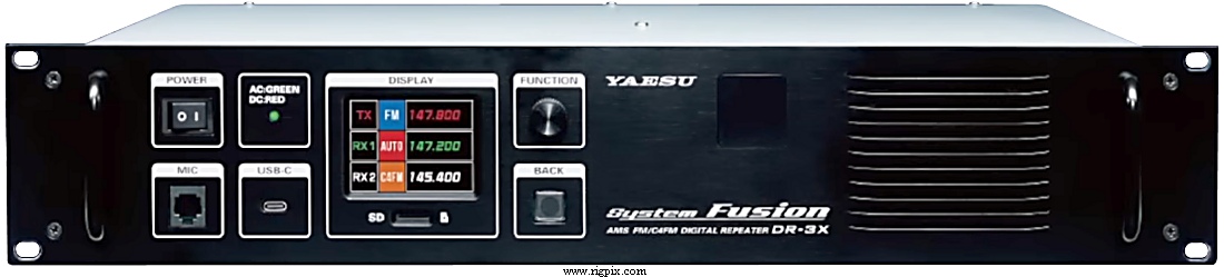 A picture of Yaesu DR-3XV