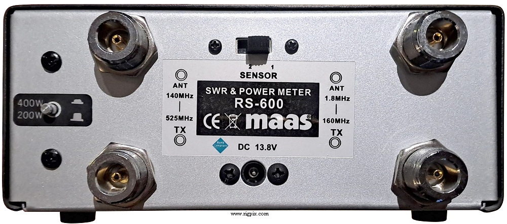 A rear picture of Maas RS-600