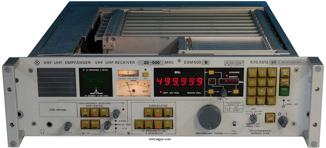 A picture of Rohde & Schwarz ESM-500B