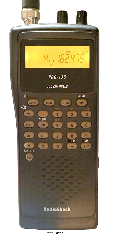 A picture of RadioShack Pro-135 (20-135)